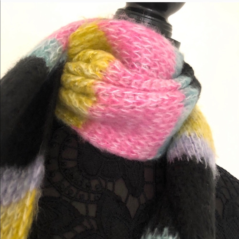 Marcus Adler Multi Color Knit Scarf
